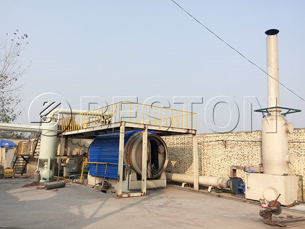 waste recycling pyrolysis plant