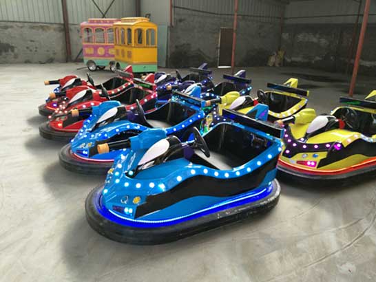 Handsome bumper cars