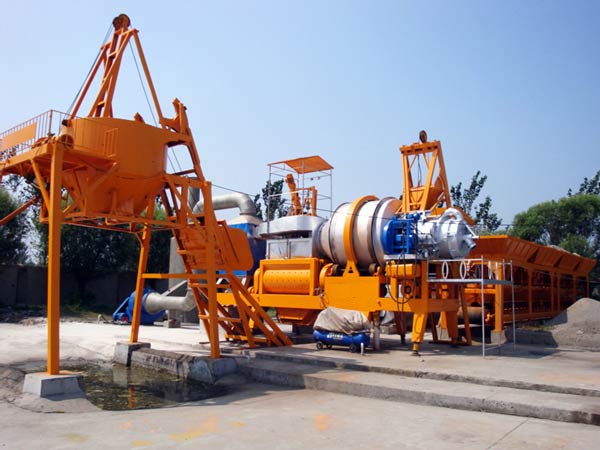 mobile asphalt drum mixing plant