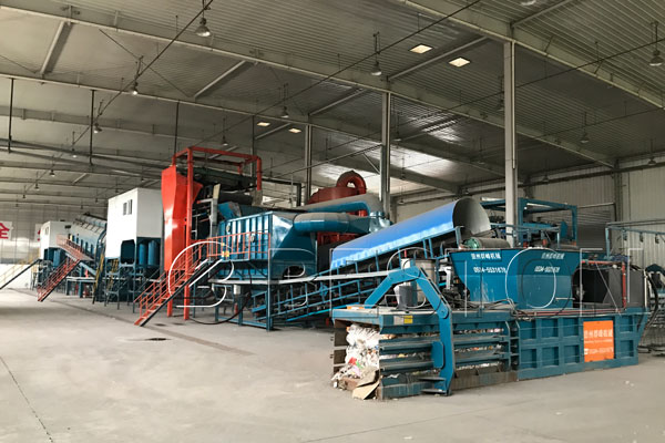 Waste Recycling Sorting Plant