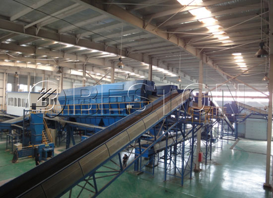 MSW sorting plant