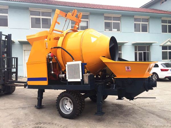 concrete mixer pump