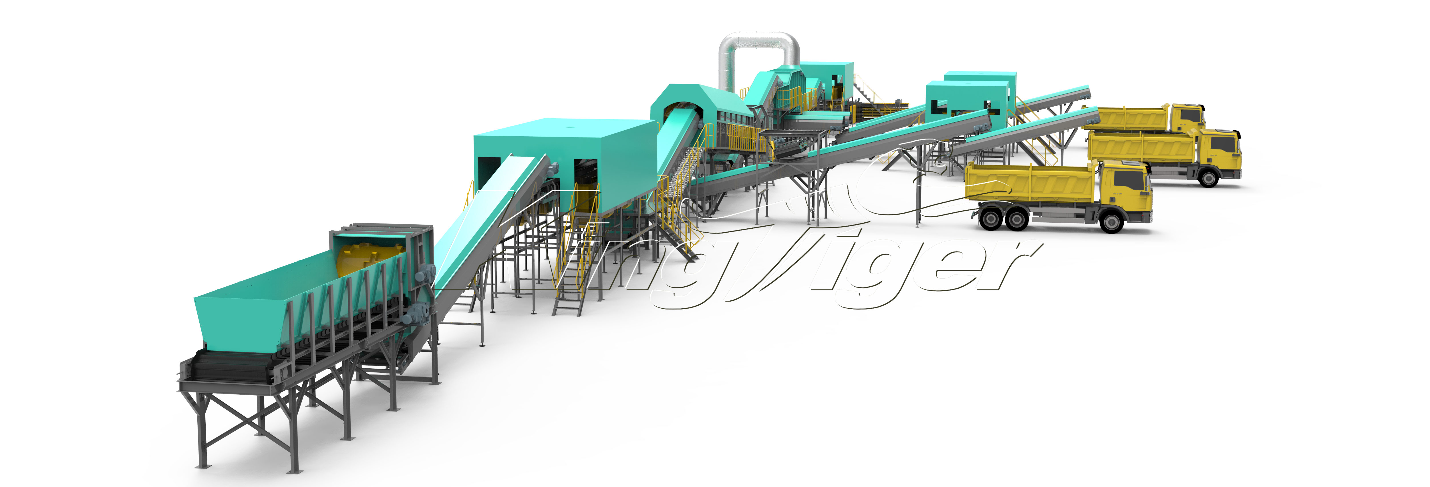 Municipal Solid Waste Sorting Machine