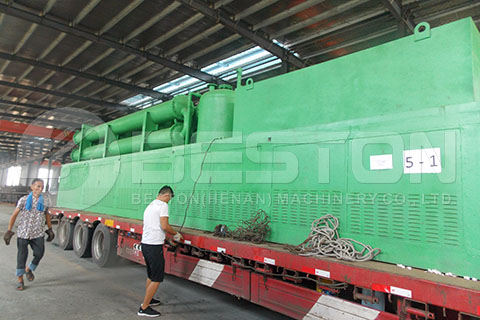 Continuous Tyre Pyrolysis Plant