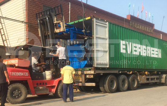 Shipment of Garbage Sorting Machine to Foreign Country