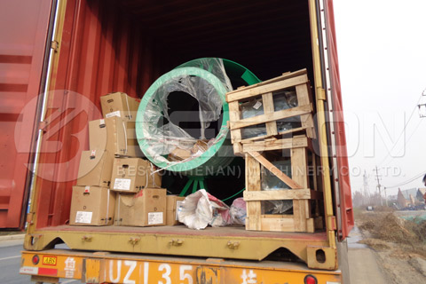 Shipment of Beston Biochar Making Machine