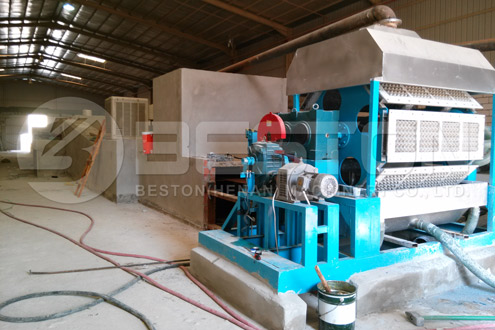 Beston Egg Box Making Machine in Saudi Arabia