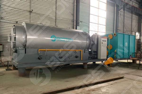 Beston Skid Mounted Pyrolysis Plant For Sale
