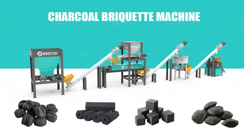 Charcoal-Briquette-Machine